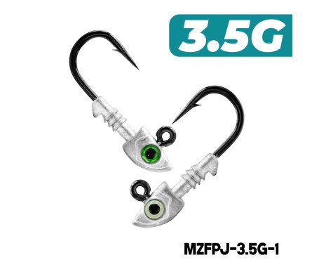 AQUA MARINE - Predator Jighead - 3.5G (Hook: 32833UN-BN 1/0)